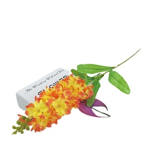 Petites fleurs artificielles violettes de style européen, bouquet de fleurs en soie, fausses fleurs pour la décoration de la maison, aménagement de scène de mariage - Product Image 5