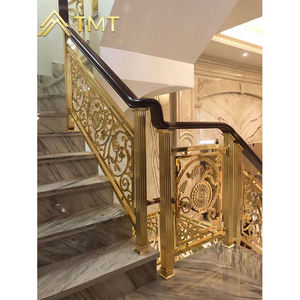 Rampe d'escalier moderne montée au sol - Product Image 5