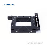 Plataforma Motorizada Eléctrica de Eje XY FUPTA-B28-0801-X110Y110-SP, Multiresolución Opcional, Alta Precisión, Duradera