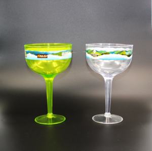Gobelet à cocktail en plastique de grande capacité 45 OZ, design original, verre à margarita, logo personnalisé pour les fêtes, utilisation publicitaire - Product Image 3
