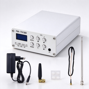 Émetteur radio FM stéréo BT HT Hot Seller FM-TX180 76 MHz-108 MHz avec écran OLED de 0,96 pouce et signal AM ondes courtes - Product Image 1