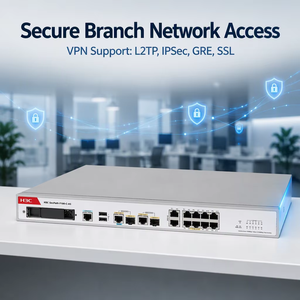 Pare-feu H3C SecPath F100-C-A5 pour PME, passerelle VPN de bureau, IPS, IPSec, SSL, DPI, appareil de sécurité - Product Image 1