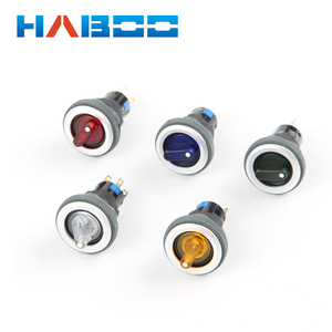 Haboo 16mm 2/3 vị trí ROTARY Thiết bị chuyển mạch tự trở lại bán buôn OEM on off ROTARY Selector Knob momentary push <span class=keywords><strong>button</strong></span> - Product Image 2