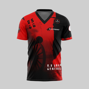 Camisetas de Jersey personalizadas, tela transpirable cómoda de alta calidad, diseño de logotipo personalizado para hombres, mujeres y niños, pedidos al por mayor - Product Image 2