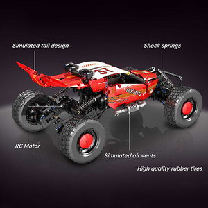 Mould King 18019BS Kit de Voiture d'Escalade Hurricane Contrôlée par Application MOC DIY, Ensemble de Modèles de Voitures de Collection, Blocs de Construction de Véhicules d'Escalade - Product Image 3