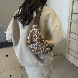 Borsa a tracolla in PVC con tracolla larga, marsupio casual, nuova borsa a tracolla trendy 2025, borsa a spalla singola da <span class=keywords><strong>donna</strong></span>, marsupio fresco e chic in stile coreano - Product Image 5