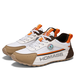 Scarpe da Skateboard Sportive Bianche alla Moda per Uomo 2024, Sneakers in Rete per Tutte le Stagioni, per Ragazzi e Studenti - Product Image 5