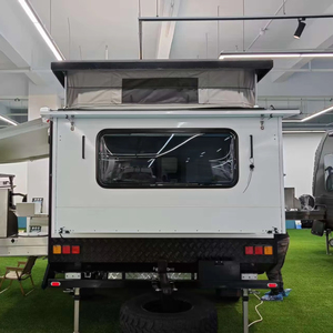 Ecocampor Caravane hybride de luxe en aluminium de norme australienne, <span class=keywords><strong>camping</strong></span>-<span class=keywords><strong>car</strong></span>, voyage avec auvent rétractable motorisé - Product Image 1
