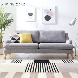 Italiano <span class=keywords><strong>de</strong></span> lujo luz tecnología <span class=keywords><strong>de</strong></span> sofá Sala pequeño apartamento <span class=keywords><strong>de</strong></span> dos plazas sofá <span class=keywords><strong>de</strong></span> tela - Product Image 4