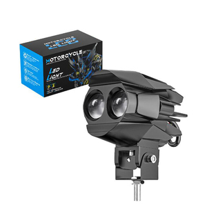 Sistema de Iluminación para Motocicleta de 20 W, Faro Delantero LED de Doble Color para Motocicleta, <span class=keywords><strong>Mini</strong></span> Luces de Conducción para Motocicleta - Product Image 2