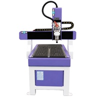 Máquina de Gravação em Madeira AKM6090 Mini CNC Router com Ferramentas de Máquina CNC para Gravação em Madeira e Corte de MDF