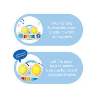 Bao Han Early Education Handheld Musical Instrument for Kids Electronic Drum Keyboard Musical Toys