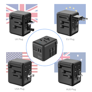 Produits tendance sur <span class=keywords><strong>Amazon</strong></span> Adaptateurs d'alimentation internationaux 4 USB C PD30W Prises de charge rapide Prises <span class=keywords><strong>Adaptateur</strong></span> de voyage universel - Product Image 3