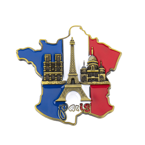 <span class=keywords><strong>Eiffel</strong></span> <span class=keywords><strong>Tower</strong></span> Kim Loại Du Lịch Tủ Lạnh Nam Châm Hiện Đại Quà Lưu Niệm Nghệ Thuật Thủ Công Bộ Dụng Cụ Ý New York Châu Âu Thành Phố Kẽm Hợp Kim - Product Image 3