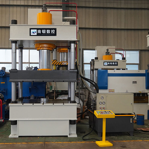 เครื่องกดหมวกกันน็อคเคฟลาร์ PE Aramid กันกระสุนเครื่องกดความร้อน315ตันกดสี่คอลัมน์ - Product Image 2