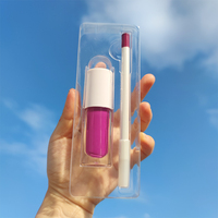 Kit Lipstik Matte Cair 22 Warna, Kit Pensil Lipliner Lipstik Tahan Air Vegan Tahan Lama Keluaran Baru