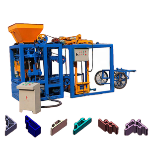 QT4 24B Béton Pilier Machine Moule Pave Mesin Karung Fabrication Des Briq Fabrica De Ladrillo Brikes Making Machine 13.45KW - Product Image 2