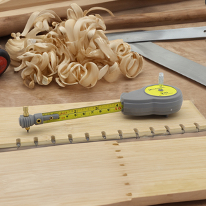 Metro a nastro rotante per la lavorazione del legno con 10 cavi a matita linee circolari retrattili archi strumento di disegno fascio Comp - Product Image 3