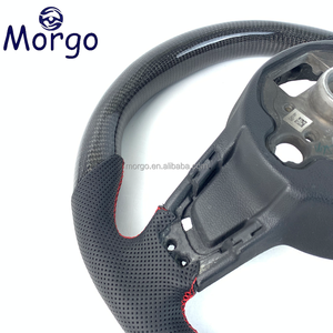 Volante de fibra de carbono LED personalizado para Volkswagen para MK7 GTI GTD <span class=keywords><strong>Golf</strong></span> 7 - Product Image 6