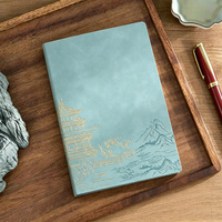 Carnet A5 en cuir PU, couverture souple multicolore avec boucle métallique, journal à feuilles orées, idéal pour cadeau d'affaires ou bureau