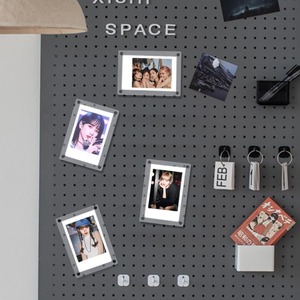 <span class=keywords><strong>Cadre</strong></span> <span class=keywords><strong>photo</strong></span> magnétique carré en acrylique personnalisé pour exposition d'art, visites commémoratives, affichage sur bureau - Product Image 3