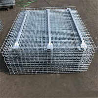 Estante de Alambre a Medida con Recubrimiento en Polvo Antioxidante para Sistema de Estanterías de Paletización Industrial y Capas de Racks para Almacenes Logísticos