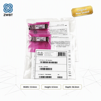 Modul Switch Cisco SFP-10G-SR-S= ,10GBASE-SR SFP+ untuk Modul Transceiver Optik LC 850nm Kelas S MMF