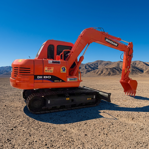Doosan รถขุดมือสองแบบ8ton รถขุด DH80ไฮดรอลิก DH60 DH70 100% - Product Image 1