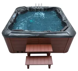 JIHUA पोर्टेबल स्विमिंग स्नान टब एयर जेट स्पा बाथटब नियंत्रण प्रणाली गर्म टब स्विमिंग पूल भँवर टब