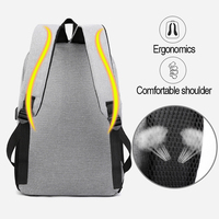 Sac à dos pour ordinateur portable grande capacité, imperméable, personnalisé avec logo, 3 en 1, nouveau sac de voyage pour ordinateur portable, cadeau promotionnel