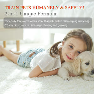 Corrector de etiqueta privada personalizado, sin masticar, dejar de morder para perros y gatos, espray amargo antimasticable para entrenamiento de comportamiento de mascotas - Product Image 4