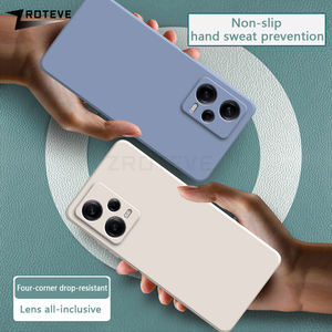 Pour Xiaomi <span class=keywords><strong>Poco</strong></span> X5 <span class=keywords><strong>Coque</strong></span> Carré Silicone Liquide Souple Antichoc Couverture Arrière Xiomi Mi <span class=keywords><strong>X3</strong></span> NFC X4 GT X5 Pro <span class=keywords><strong>Coque</strong></span> de Téléphone En Gros - Product Image 6