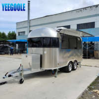 Cuisine mobile, remorque de restauration, camping-car, camion de vente de crème glacée