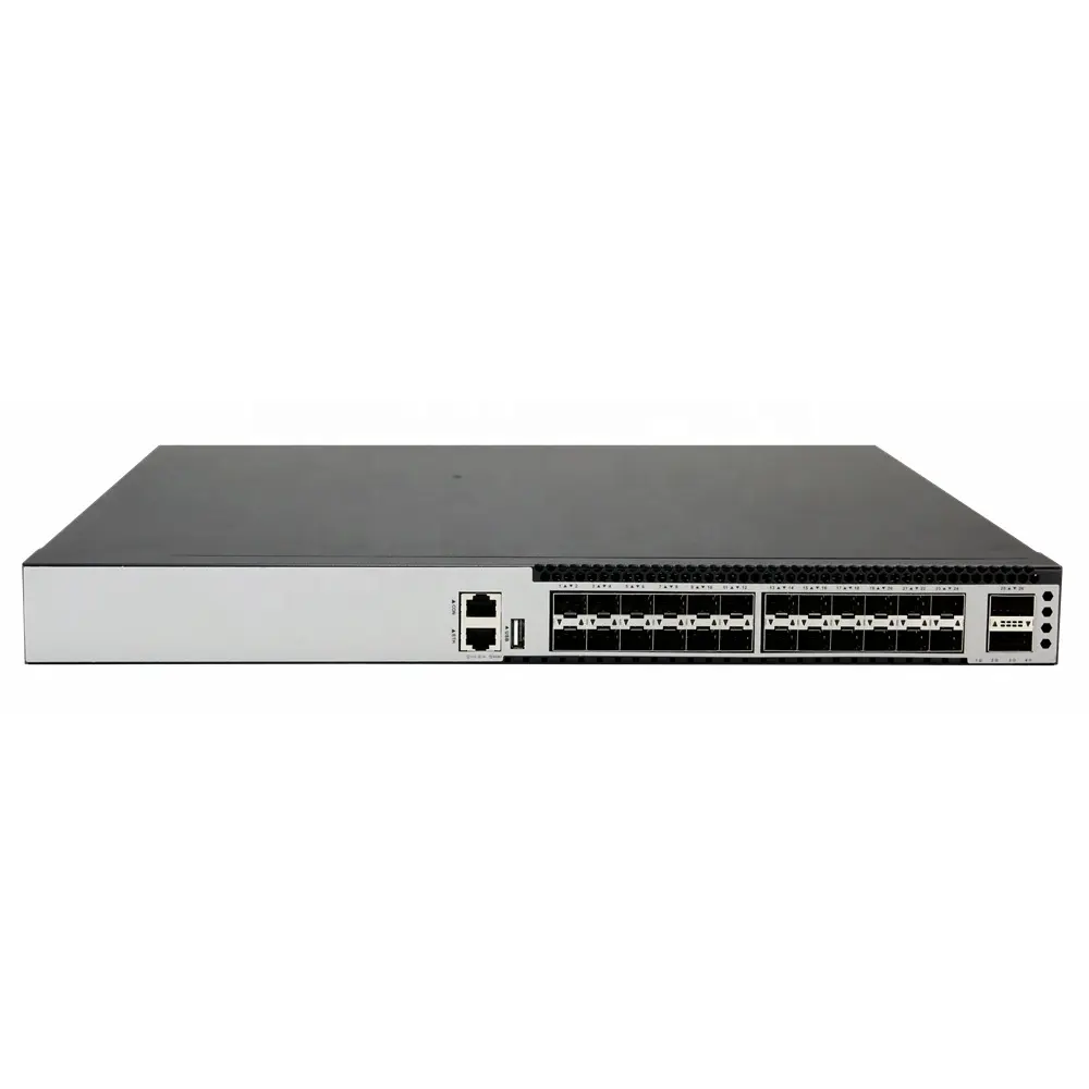 24 10G SFP +, 2*100G Sakelar Pusat Data Uplink Perusahaan Sakelar MPLS dan Penyebaran TOR