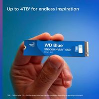 Untuk 4TB untuk Blue SN5000 NVMe SSD PCIe Gen 4.0 M.2 2280 5.500 MB/s Desktop WDS400T4B0E [Generasi Baru]