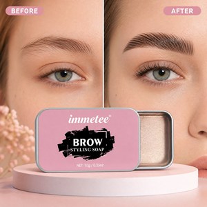 Jabon impermeable <span class=keywords><strong>de</strong></span> larga duración para <span class=keywords><strong>cejas</strong></span>, jabón para <span class=keywords><strong>cejas</strong></span>, Etiqueta Privada, configuración <span class=keywords><strong>de</strong></span> <span class=keywords><strong>cejas</strong></span>, tinte <span class=keywords><strong>de</strong></span> <span class=keywords><strong>Gel</strong></span>, cera <span class=keywords><strong>de</strong></span> estilismo para <span class=keywords><strong>cejas</strong></span>, 14g - Product Image 1