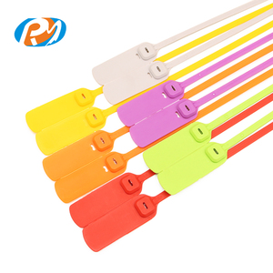 PM-PS6201 400 mét an ninh Con dấu nhựa kéo chặt chẽ con dấu nhựa tag với biểu tượng tùy chỉnh - Product Image 3