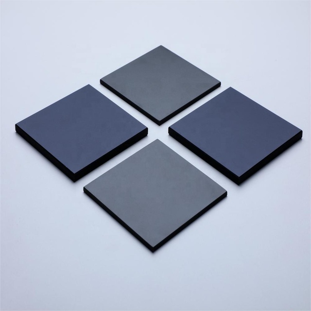 DEBO 12mm Silver Grey Compact Laminate HPL Exterior Grade Heat/Fire Resistant Waterproof Counter Top Samples for Office