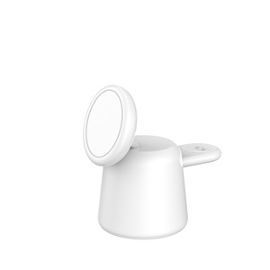 Pieghevole e magnetico tre-in-uno di ricarica <span class=keywords><strong>Wireless</strong></span> adatto per la ricarica rapida magnetica di iphone cuffia orologio e caricabatterie - Product Image 6
