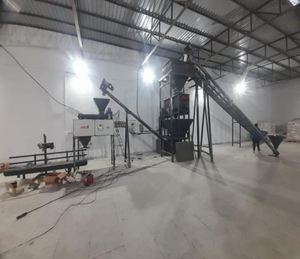 Centrale à mortier sec automatique pour la construction industrielle, machine de mélange de mortier avec contrôle PLC, haute capacité de production - Product Image 2