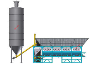Sdcad Professionele Aanpassing Droogmengstation Draagbare Betoncentrale - Product Image 2