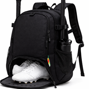 Mochila Deportiva de Baloncesto con Compartimento para Zapatos, Bolsa Impermeable para Equipo, Soporte para Bate, Puerto de Carga USB, Logotipo Personalizado OEM ODM, Nailon, 30-40L - Product Image 1