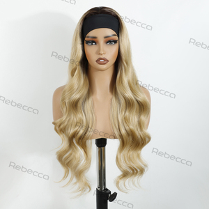 Dos formas de usar peluca o Cola de Caballo diadema sintética ignífuga <span class=keywords><strong>OCEAM</strong></span> Wave fibra sintética resistente al calor diadema Peluca de pelo - Product Image 1