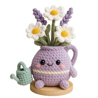 Nouveauté : Plantes en pot au crochet, origine Shenzhen, modèle GZ