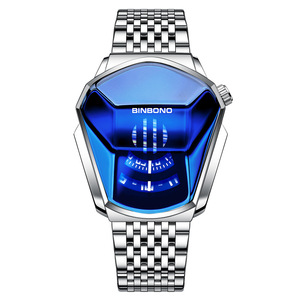 <span class=keywords><strong>Reloj</strong></span> Binbond 01 Simple, Relojes de Pulsera de Cuarzo Creativos a Prueba de Agua, <span class=keywords><strong>Reloj</strong></span> de Pulsera de Moda, <span class=keywords><strong>Reloj</strong></span> de Pulsera de Lujo para Hombre - Product Image 3