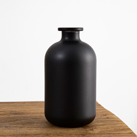 Bouteille de vin en verre vide de 200 ml, 500 ml, 750 ml, bouteille de vodka, gin, rhum, alcool, whisky, bouteille de café en verre, bouteille de liqueur avec bouchon