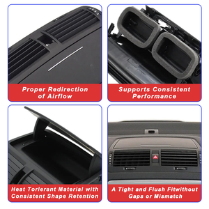 Grilles d'<span class=keywords><strong>a</strong></span>ération du tableau de bord, grilles d'<span class=keywords><strong>a</strong></span>ération de la console centrale, grilles d'<span class=keywords><strong>a</strong></span>ération de la cabine pour Skoda Octavia 2007-2014, accessoires - Product Image 4