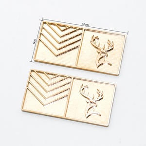 Sello de hielo personalizado para empresas, de cobre y latón, con logotipo, tipo cubo, en forma de barra, con cubos de latón para logotipo - Product Image 1