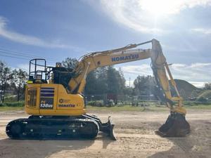 Excavatrice Komatsu PC138US de seconde main de haute qualité, poids en fonctionnement de 5 tonnes, seau de pompe à moteur Bobcat, vente d'occasion - Product Image 2