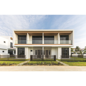 Villa de estructura de acero ligero personalizada de diseño moderno para uso residencial - Product Image 4